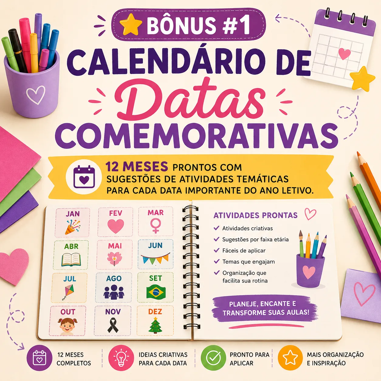 Calendário de Datas Comemorativas