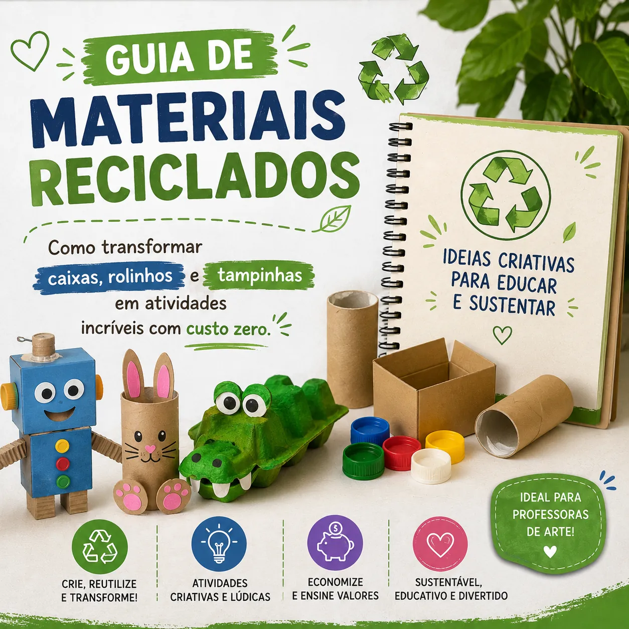 Guia de Materiais Reciclados