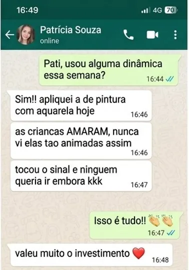 Depoimento de professora 5